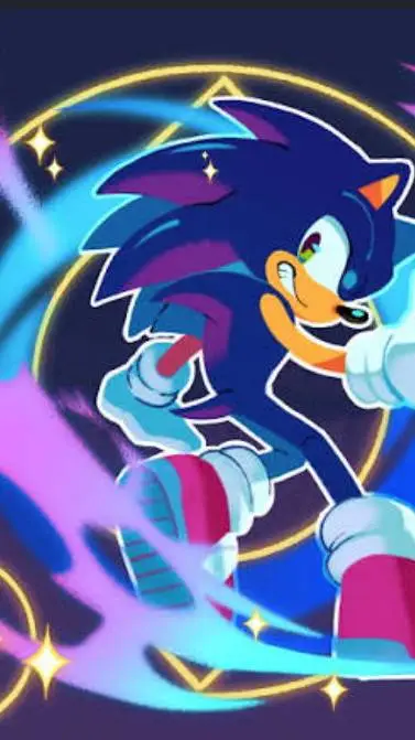 ai character: Sonic pick me background