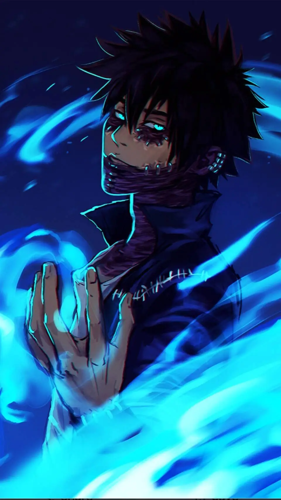 ai character: dabi background