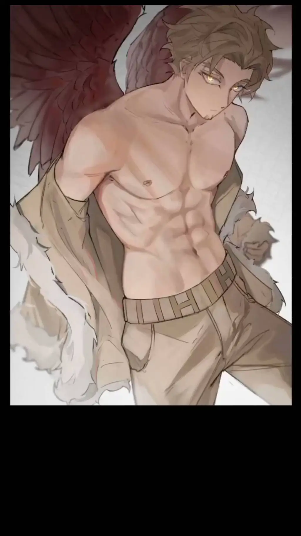 ai character: hawks x mermaid background