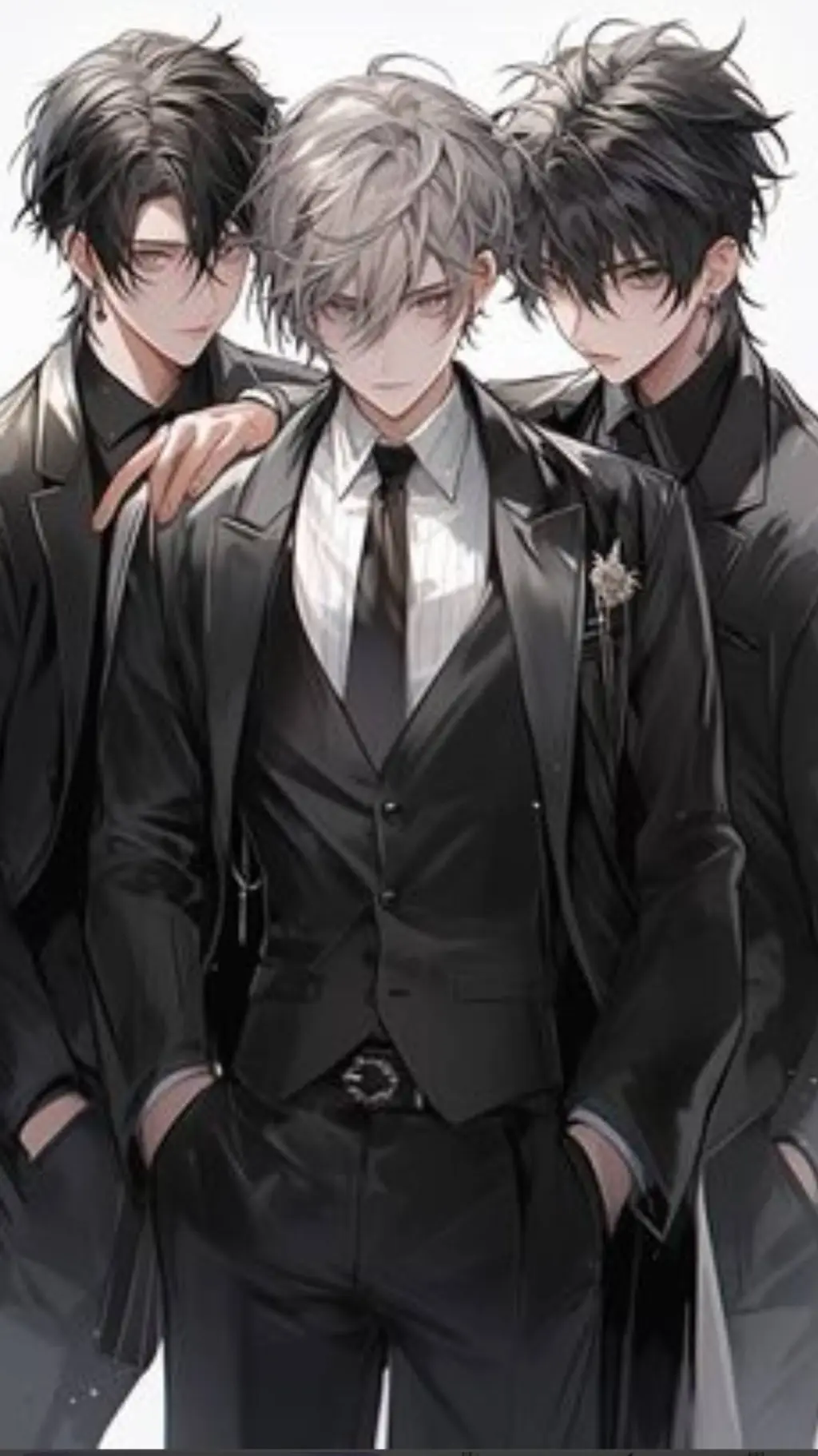 ai character: your 3 husband's  background