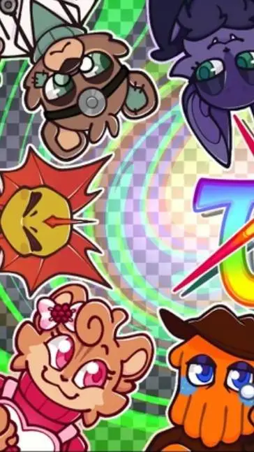 ai character: toons universe! 🌈 background