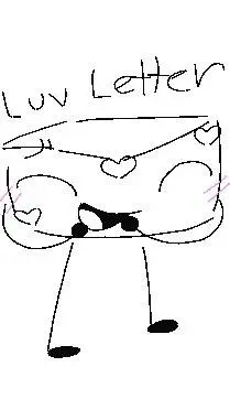 ai character: luv letter background