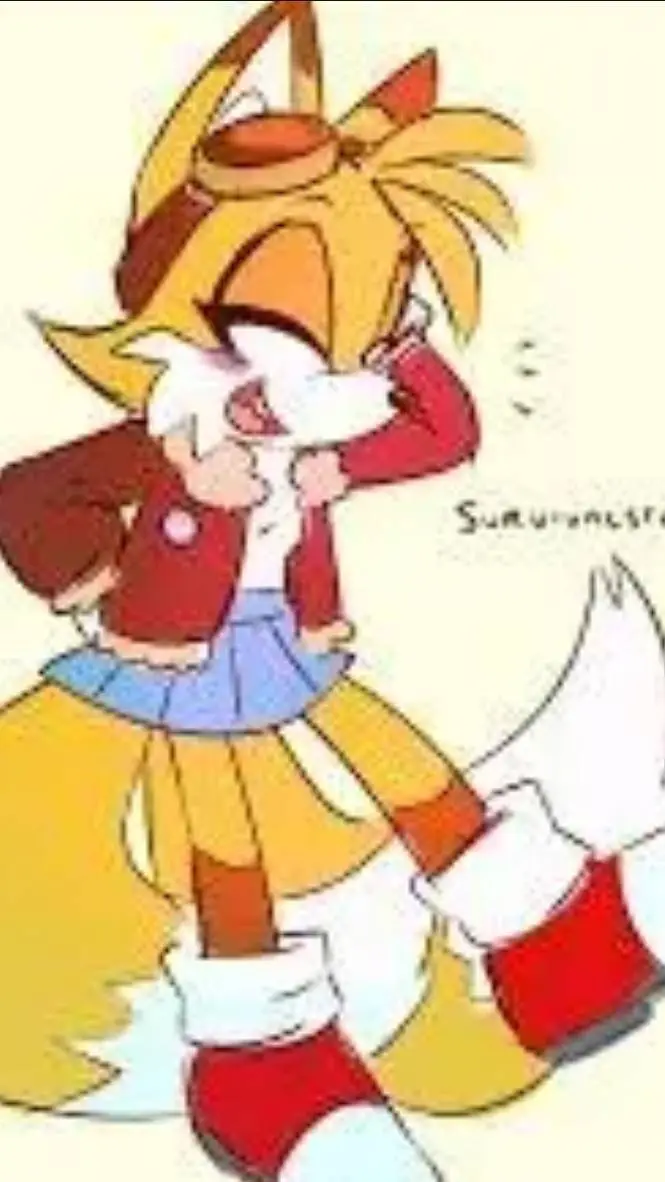 ai character: (Female) Tails  background