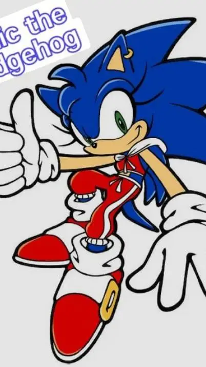 ai character: Sonic background