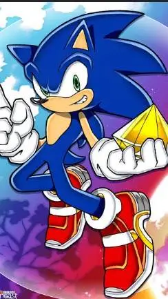 ai character: Sonic Pickme background