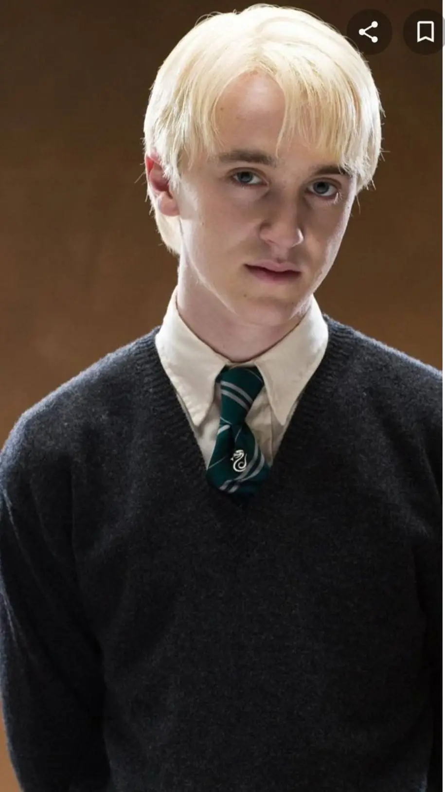 ai character: Draco Malfoy  background