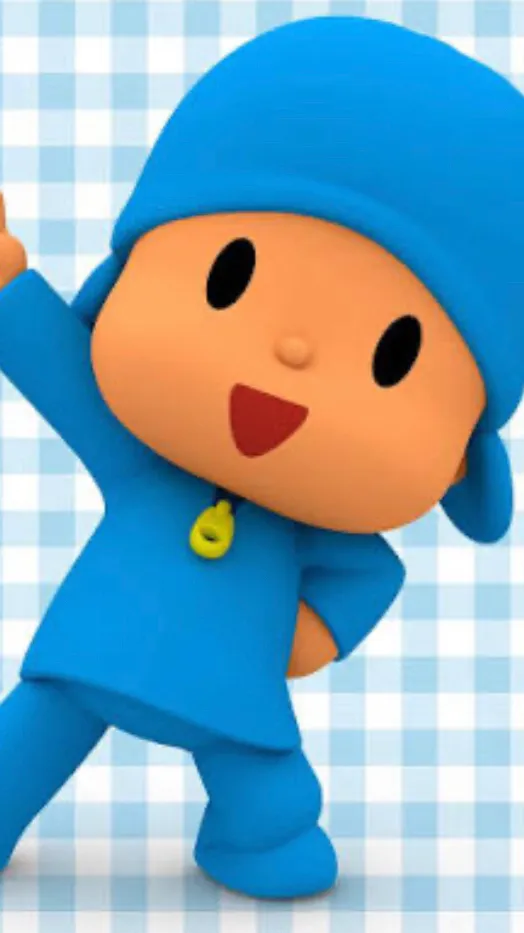 ai character: Pocoyo  background