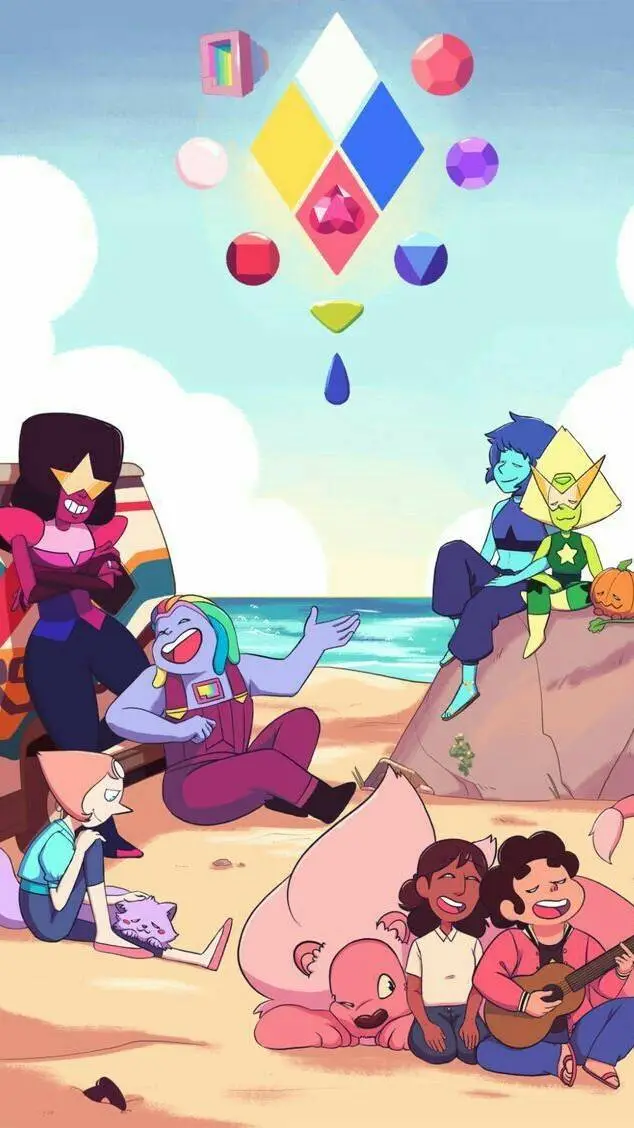 ai character: Steven universe😎 background