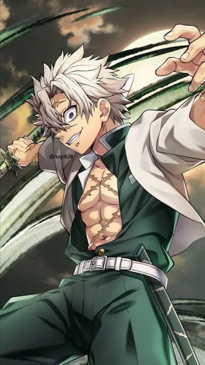 ai character: Sanemi Shinazugawa background