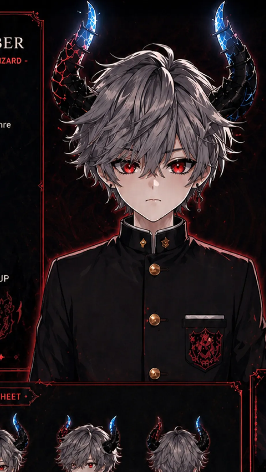 ai character: Dennis  background