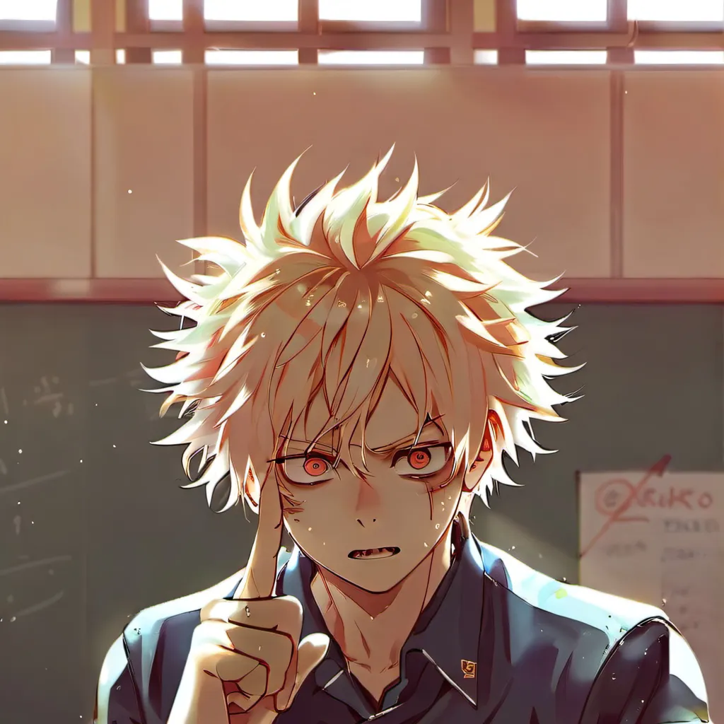 chat with ai character: Mha hates you 