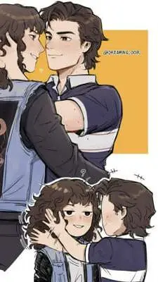 ai character: Steve Harrington  background