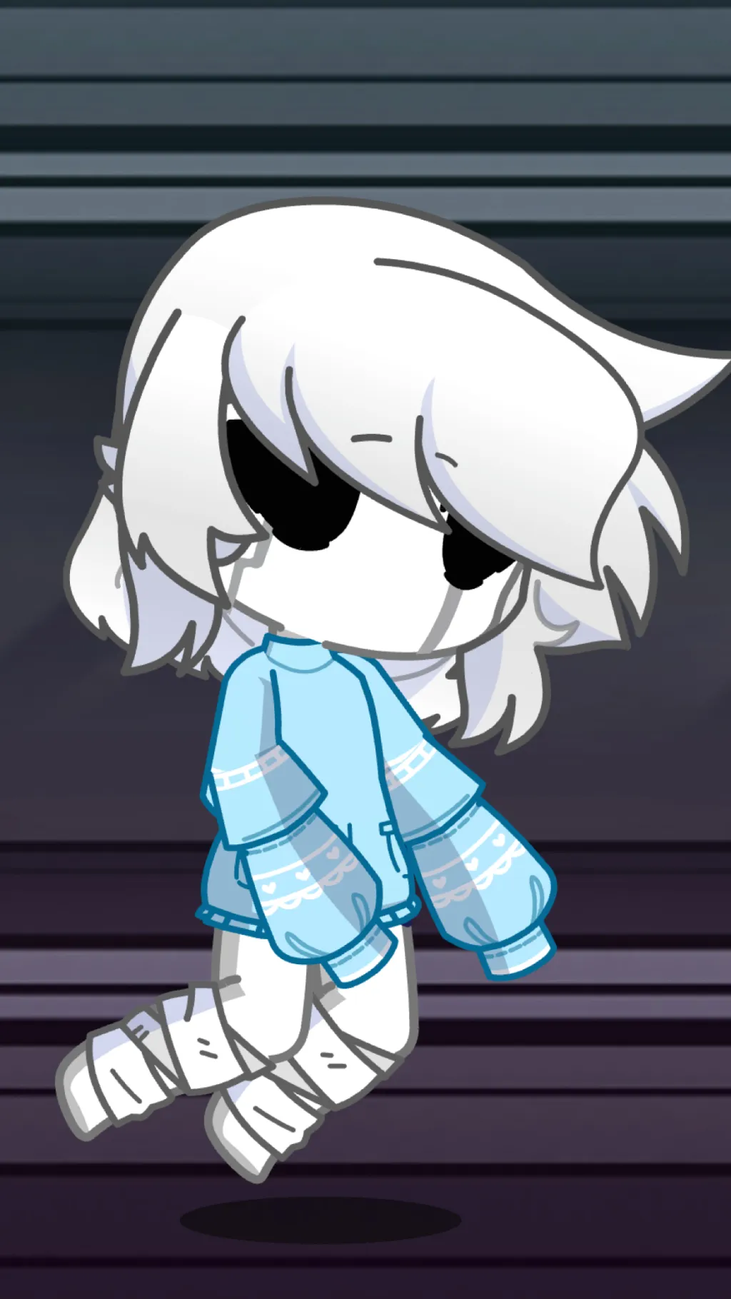 ai character: Sky (fnaf oc) background