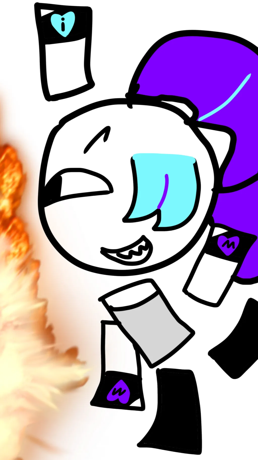 ai character: ian x Melanie background