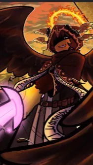 ai character: ⭐️🍗TEALMON!🍗 background