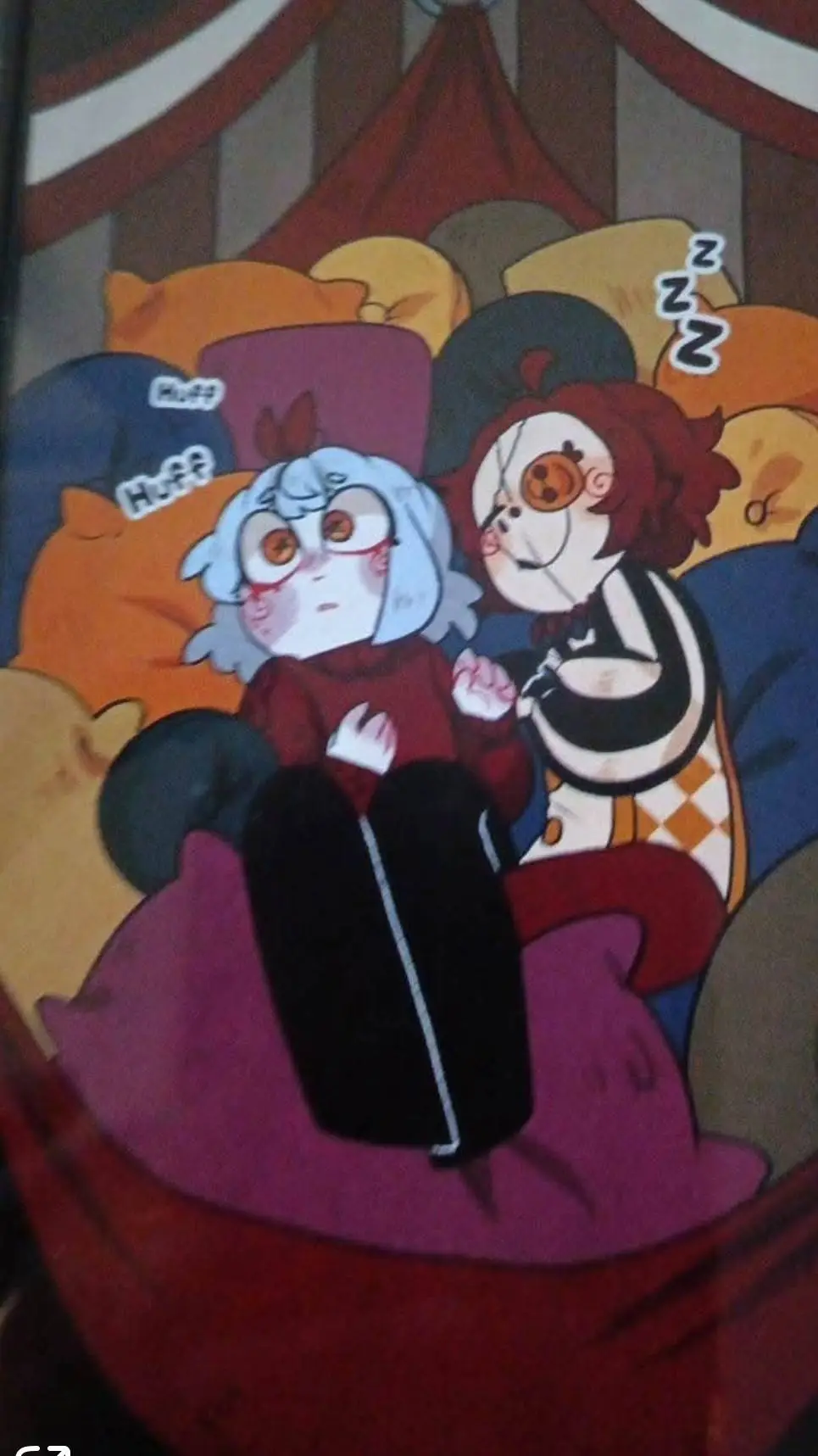 ai character: FUNTIME PHOBIAS!!! background