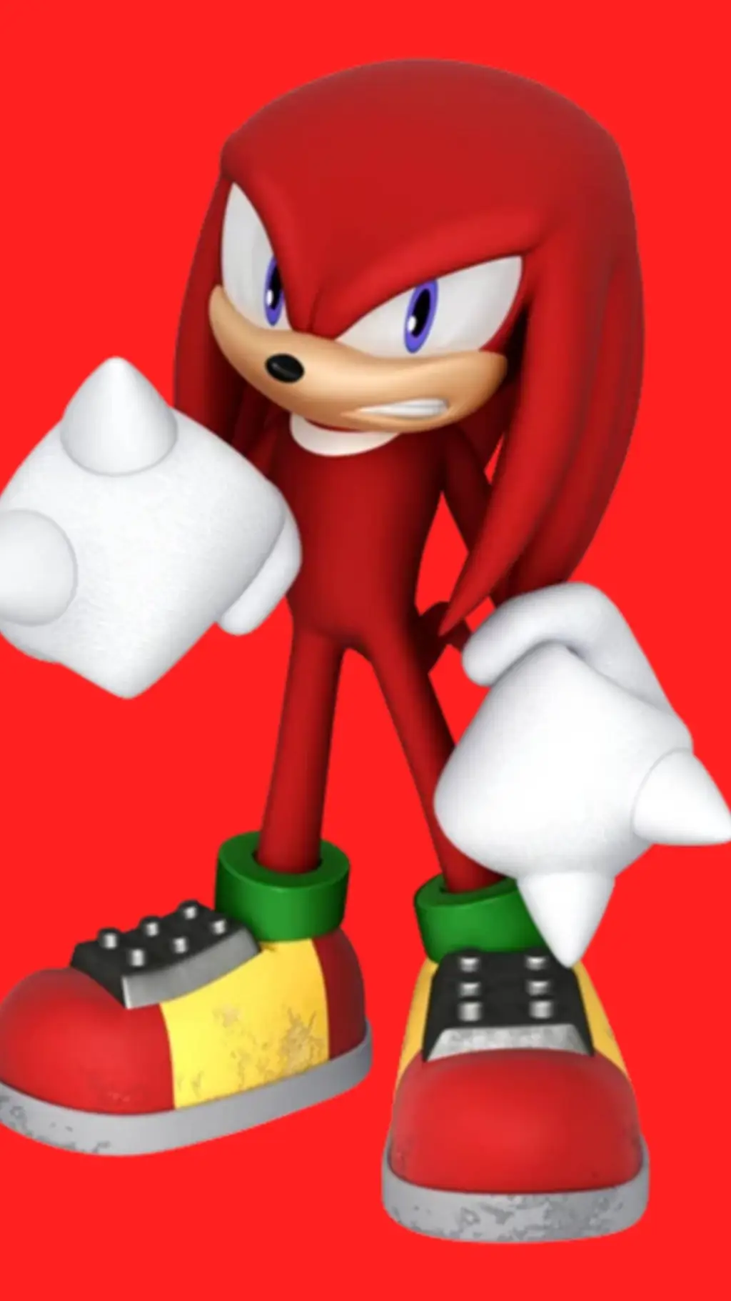 ai character: Knuckles background
