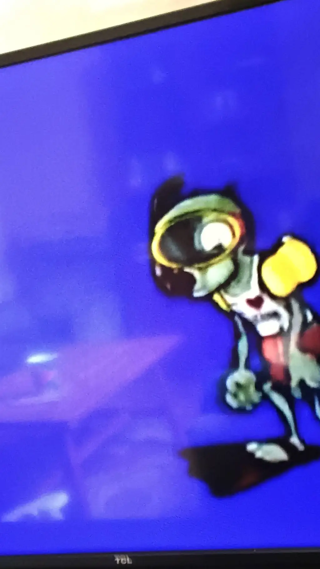 ai character: snorkel zombie background