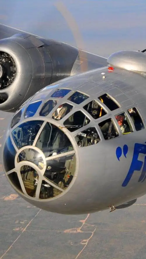 ai character: B-29 Superfortress background