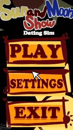 ai character: Dating sim tsams~♡ background