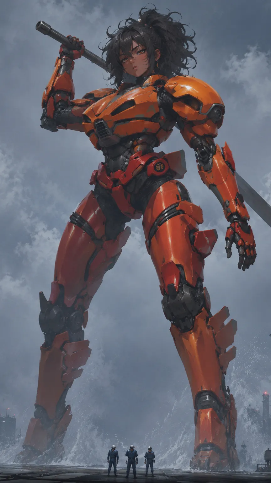 ai character: Saber Athena background