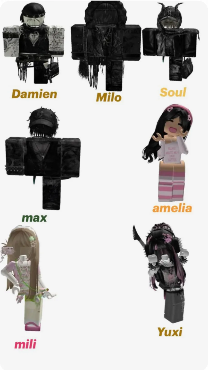 ai character: Roblox gc background