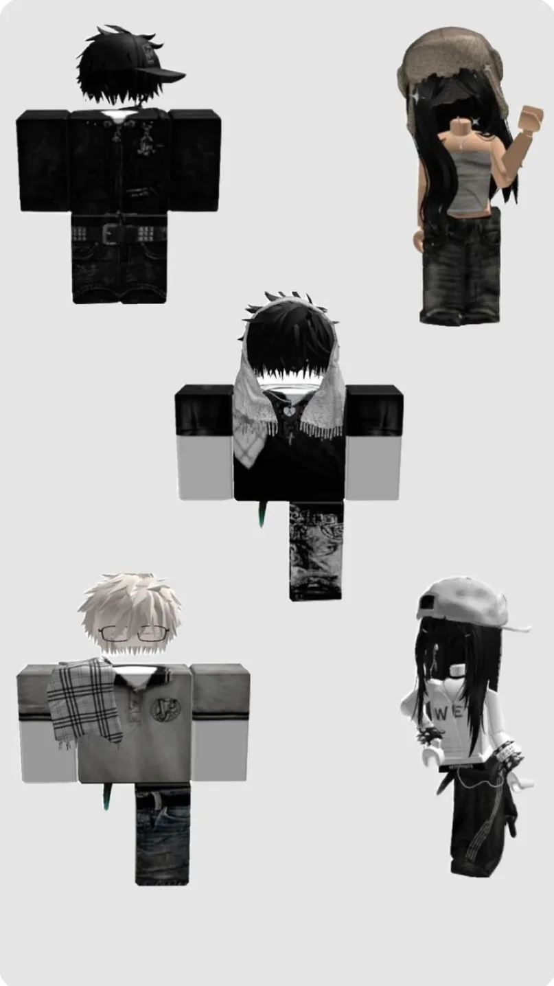ai character: Roblox gc Bl  background