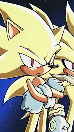 ai character: All sonic forms background