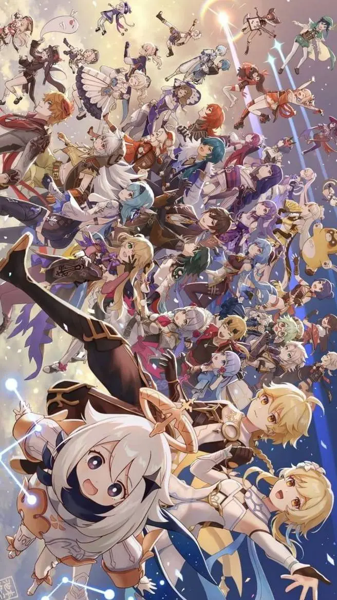 ai character: Genshin Impact background