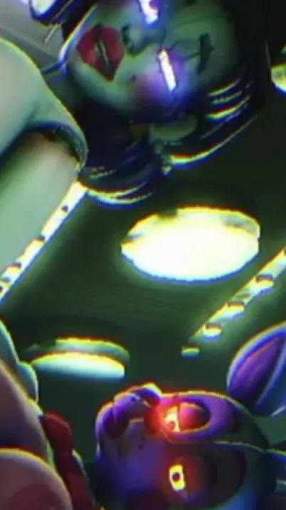 ai character: Ballora x ft Foxy background
