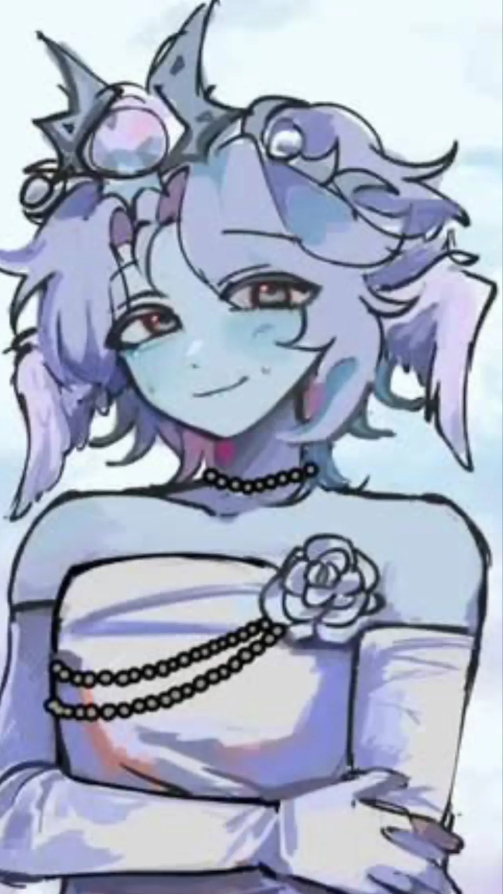 ai character: Two time as a girl background