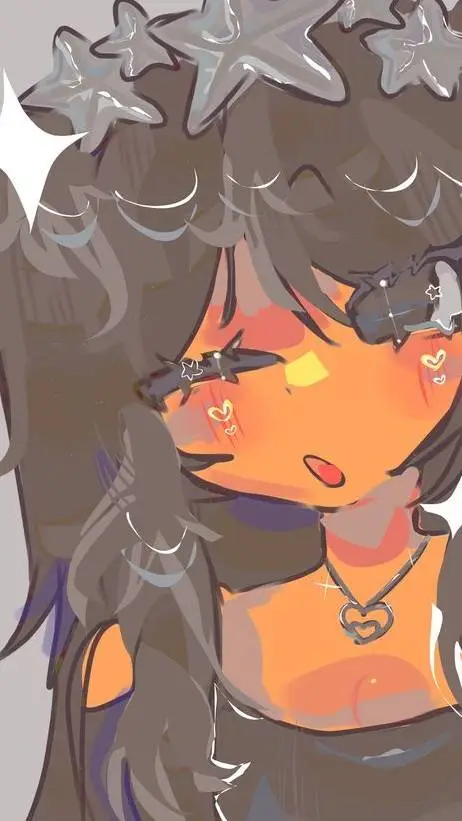 ai character: MHA love eyes..  background