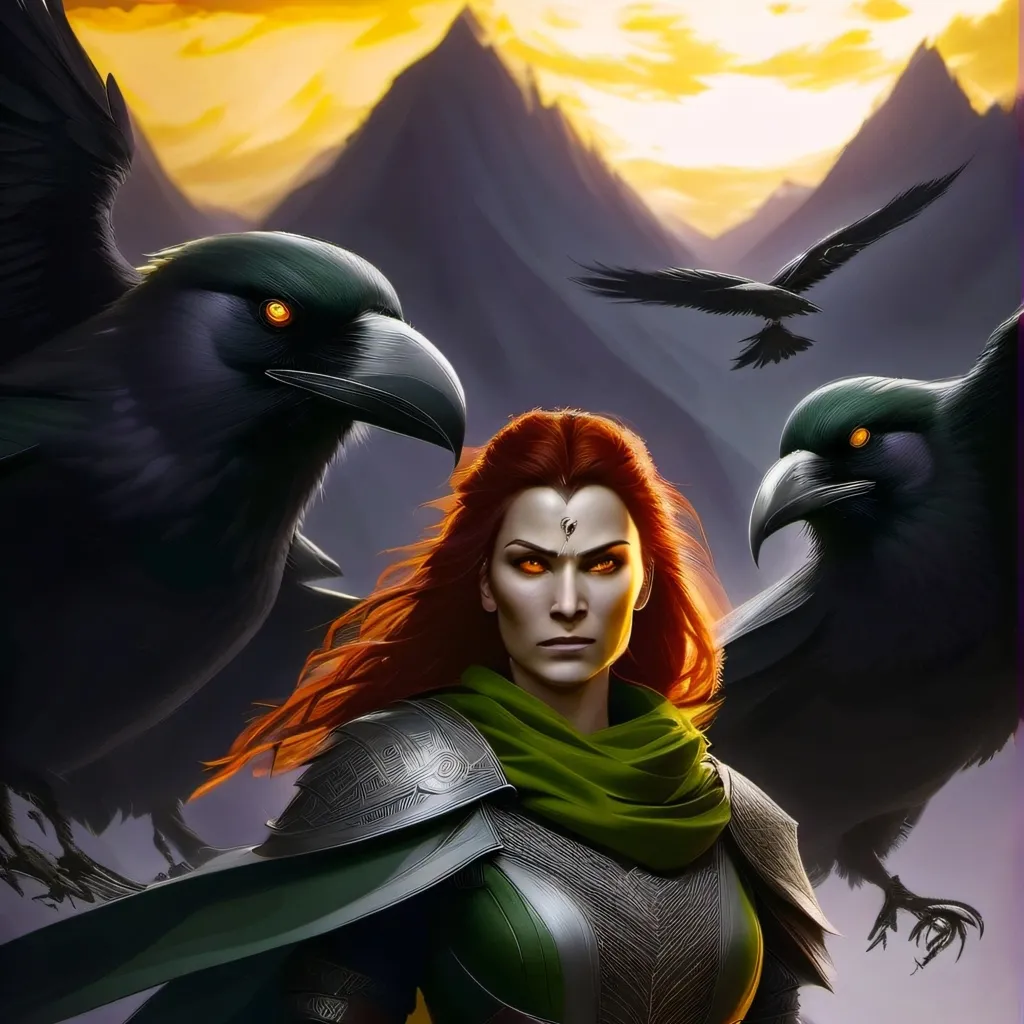 chat with ai character: Crow-Ella Fireborn