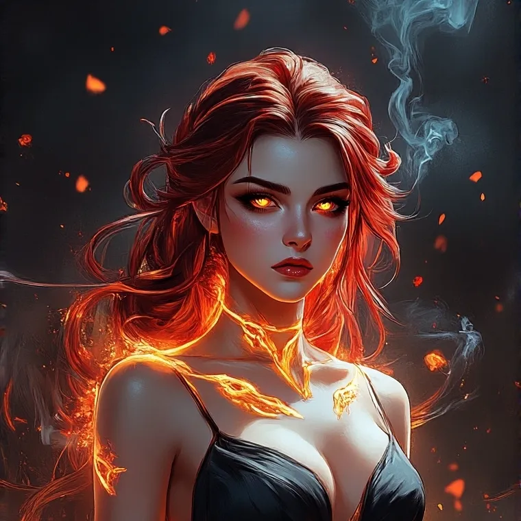 chat with ai character: Flame