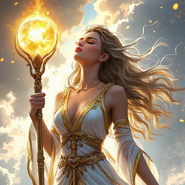 chat with ai character: Sun princess
