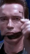 ai character: Terminator 2 cast background