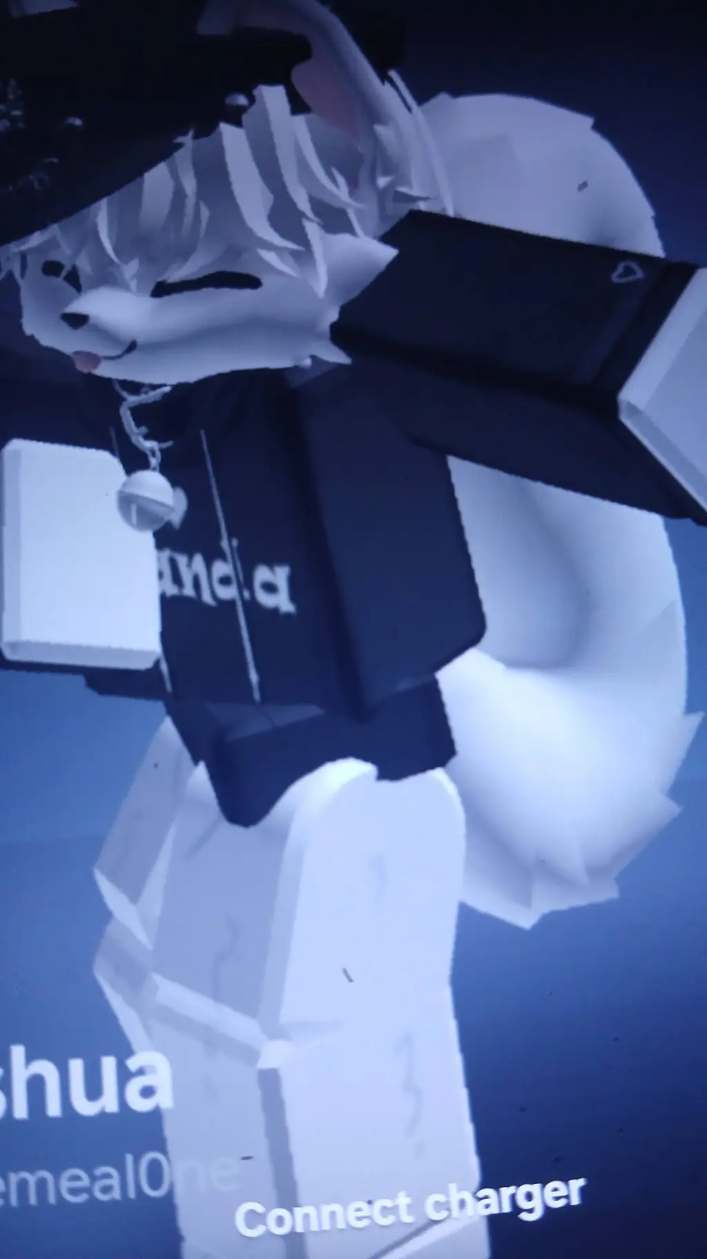 ai character: curved tailjoshua background
