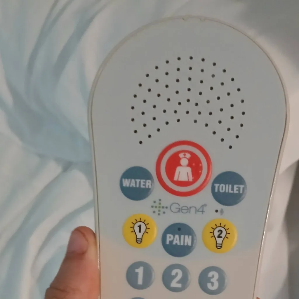 chat with ai character: nurse call remote