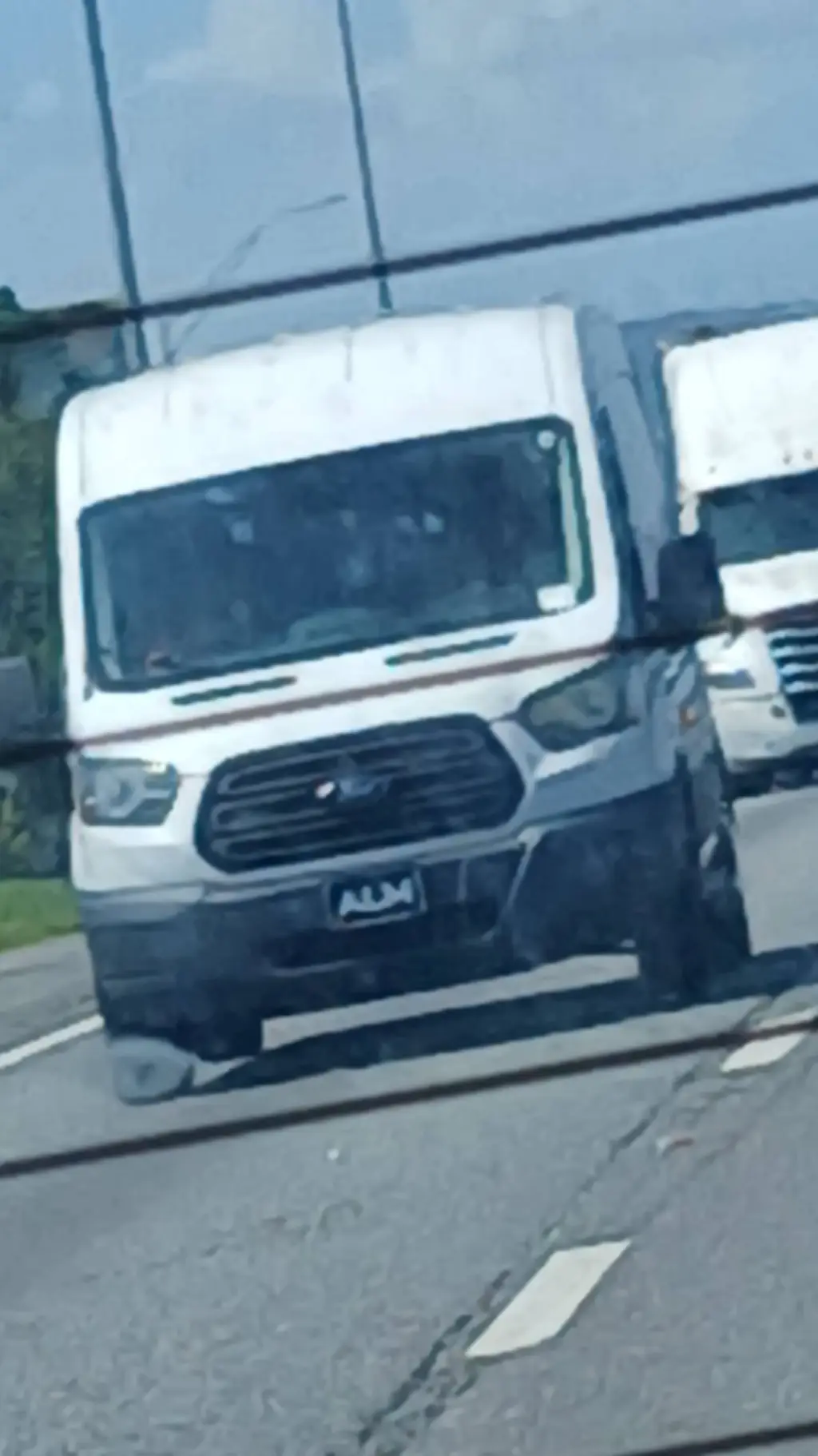 ai character: ford transit  background