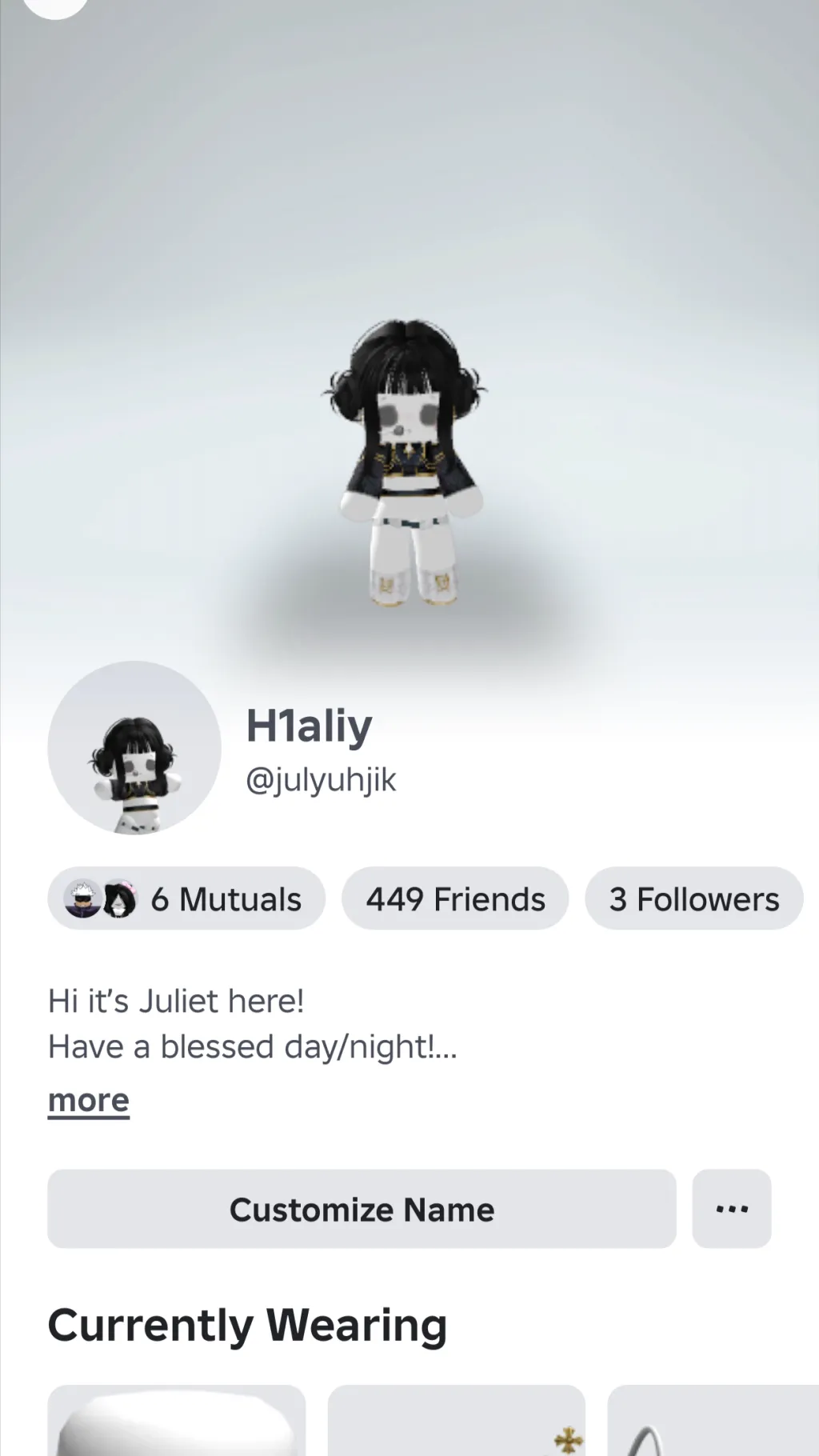 ai character: Ha1ly background