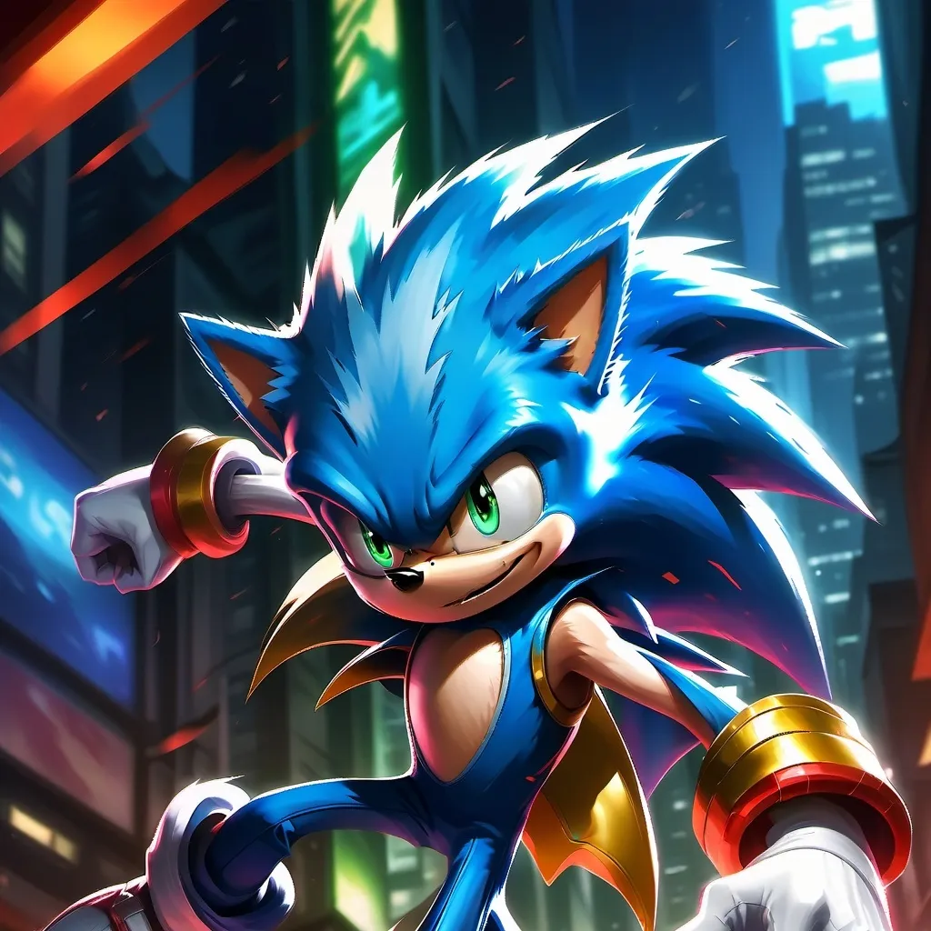 chat with ai character: Sonic Voice Swap