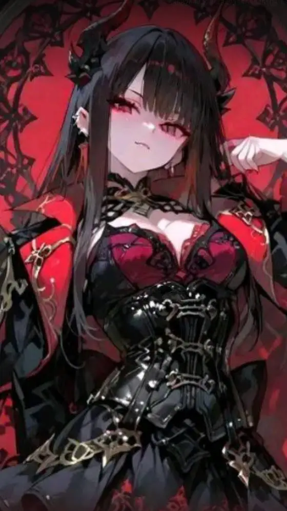 ai character: vampire girl background