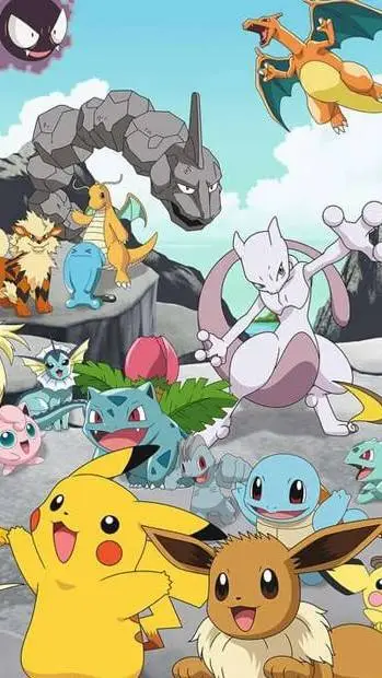 ai character: Pokemon RPG background