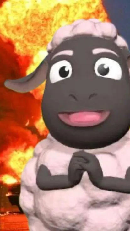 ai character: wooly background