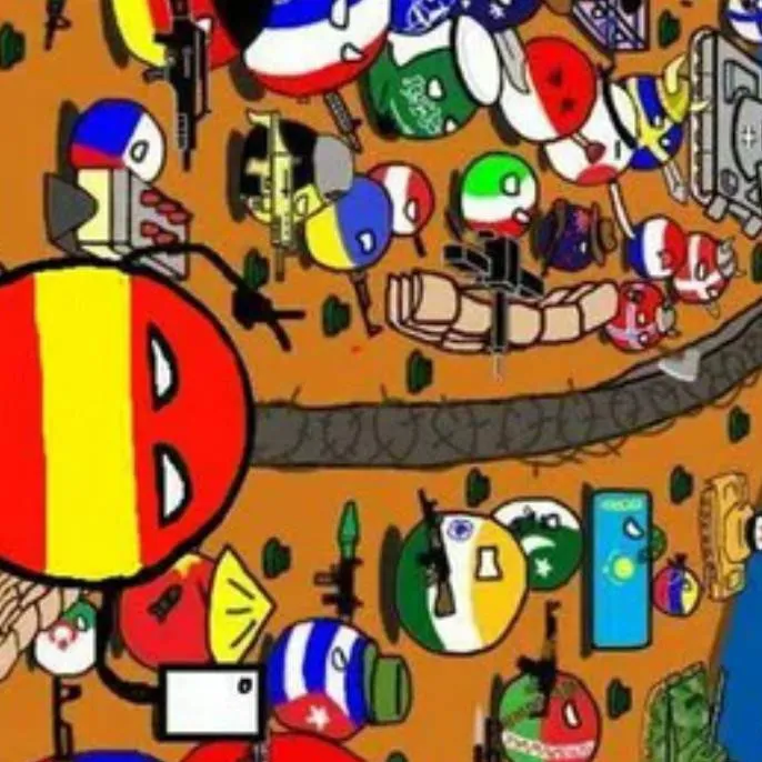 chat with ai character: Countryballs WW3