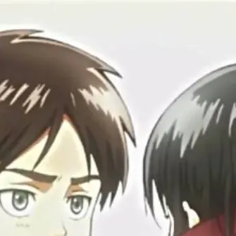 chat with ai character: Eren & mikasa kid