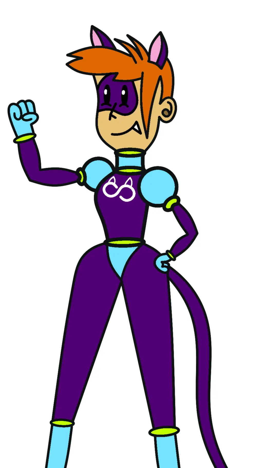 ai character: Ms.Copycat background