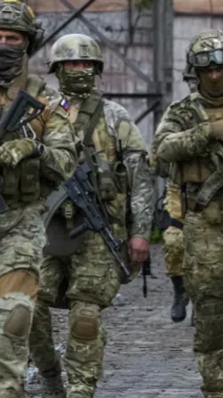 ai character: Russian army🇷🇺 background