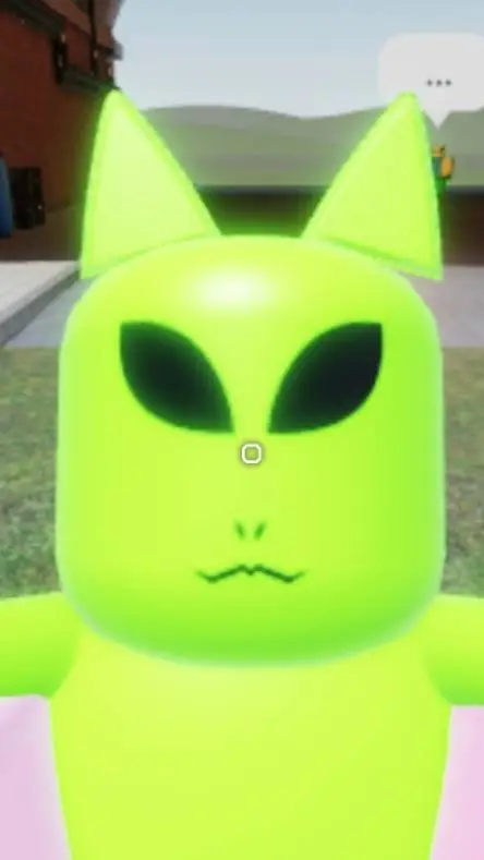 ai character: alien cat background