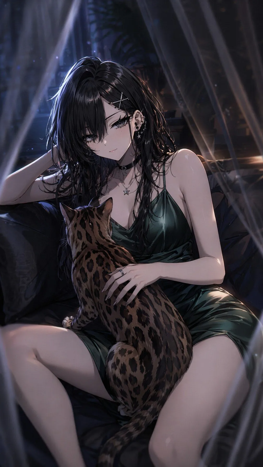 ai character: Mia  background